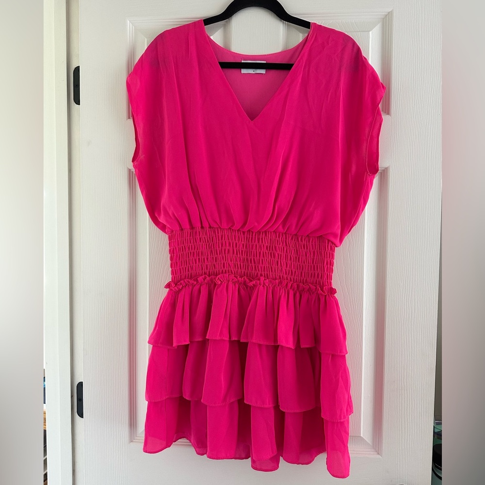 South Boutique Adrienne Pink Dress